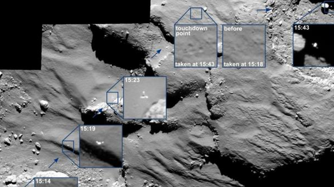 Αποστολή «Ροζέτα»: Καρέ καρέ το ταξίδι του Philae πάνω στον κομήτη 